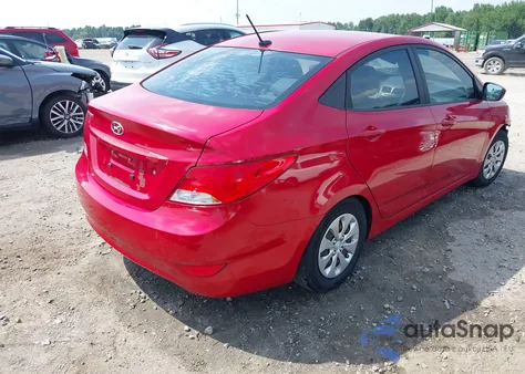 2016 Hyundai Accent Se из США, поврежденный, VIN KMHCT4AEXGU159421